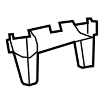 Mopar 68037132AA Support-Instrument Panel 68037132AA Mopar Support-Instrument Panel Illustration 1 of 1