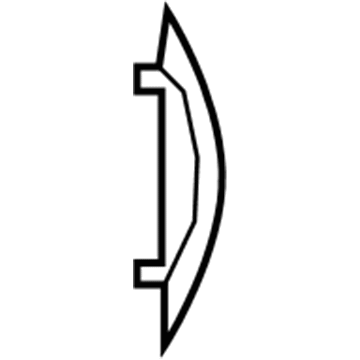 Mopar 1EQ981K0AB Grab Handle 1EQ981K0AB Mopar Grab Handle Illustration 1 of 1