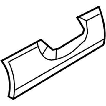 5KG96BDAAC Mopar Cover-Knee Blocker Illustration 1 of 1