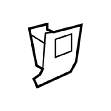 1GA33XDVAA Mopar Instrument Panel Bin Illustration 1 of 1