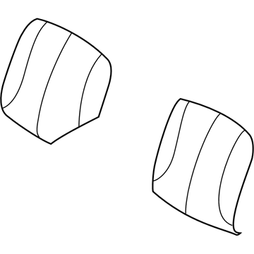 WM541QLAA Mopar Front Seat Back Passenger Cover Illustration 1 of 1