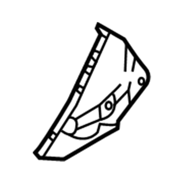 68243524AB Mopar Extension-Body Side Aperture Illustration 1 of 1