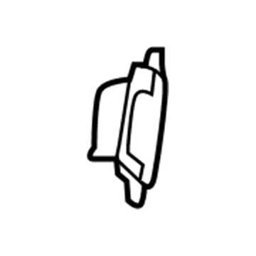 68243528AA Mopar T/PLATE-STRIKER Illustration 1 of 1