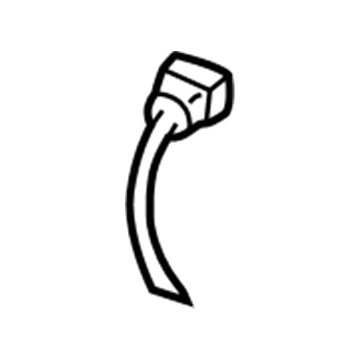 Mopar 56042545AE License Lamp Wiring 56042545AE Mopar License Lamp Wiring Illustration 1 of 1