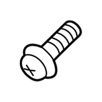 6506997AA Mopar Screw-License Plate Lamp Illustration 1 of 1