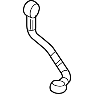 68005449AA Mopar Hose-Turbo Water Illustration 1 of 1