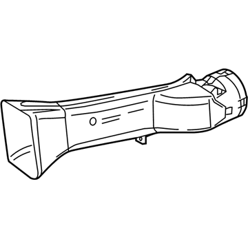 68228902AB Mopar Air Cleaner Duct Illustration 1 of 1