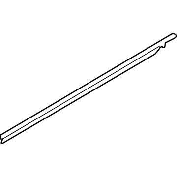 2009 Jeep Commander Weather Strip - 55396695AF