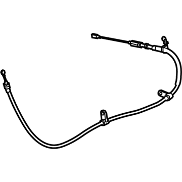 2022 Ram ProMaster 2500 Parking Brake Cable - 68241548AF