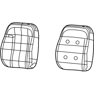 2024 Ram ProMaster 2500 Seat Cover - 7MK04LXBAA