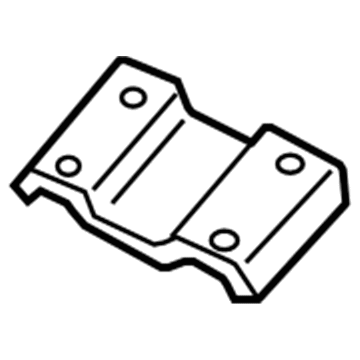 52106276AB Mopar Plate-Rear Spring U-Bolt Illustration 1 of 1