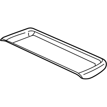 6EK24DX9AA Mopar Floor Console Mat Illustration 1 of 1