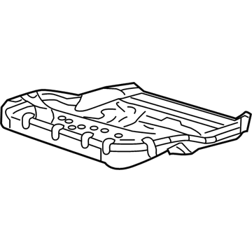 Mopar 68024910AB Pan-Seat Cushion 68024910AB Mopar Pan-Seat Cushion Illustration 1 of 1