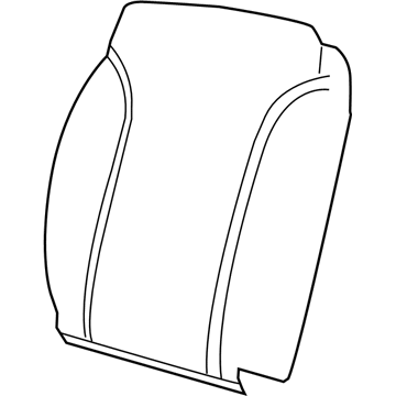 2011 Chrysler 200 Seat Cover - 1UM96HL1AA