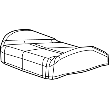 2011 Chrysler 200 Seat Cushion - 68100269AA