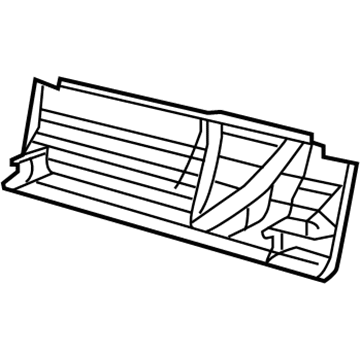 1HM01HL1AB Mopar Seat Base Panel Illustration 1 of 1