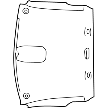 1FJ64BD1AA Mopar Headliner Illustration 1 of 1