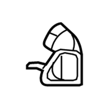 5058480AA Mopar Air Outlet Duct Illustration 1 of 1