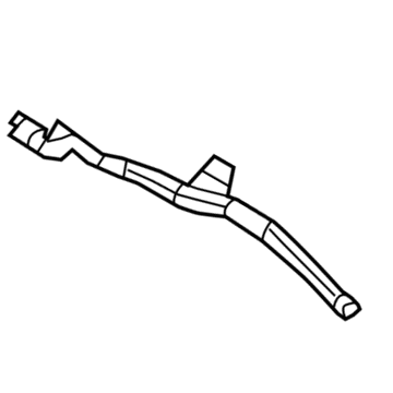 Mopar 5058259AA Demister Duct 5058259AA Mopar Demister Duct Illustration 1 of 1