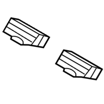 Mopar 1AM70DX9AC Air Conditioning & Heater Outlet 1AM70DX9AC Mopar Air Conditioning & Heater Outlet Illustration 1 of 1