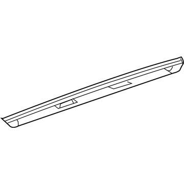 68036355AA Mopar Roof Rail Illustration 1 of 1