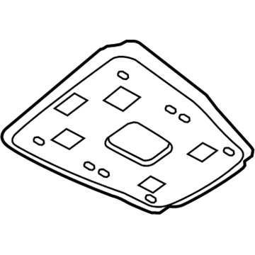 68001719AB Mopar SHROUD-SHROUD Illustration 1 of 1