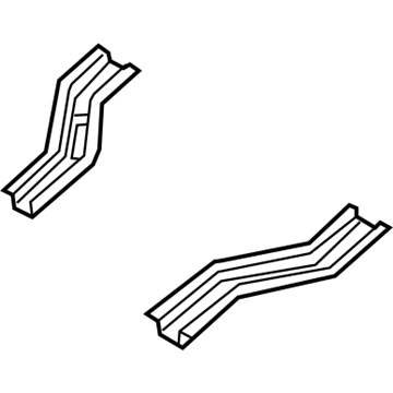 68259255AA Mopar Floor Pan Reinforcement Illustration 1 of 1