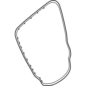 2025 Dodge Hornet Door Seal - 68606972AA
