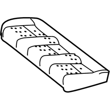 2007 Dodge Sprinter 2500 Seat Cushion - 1HG981A6AA