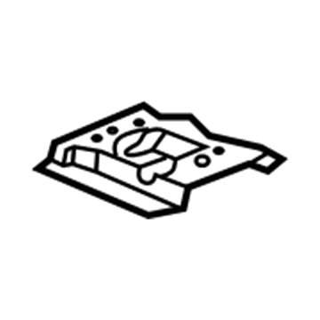 Mopar 55362412AC Bracket-Air Bag Control Module 55362412AC Mopar Bracket-Air Bag Control Module Illustration 1 of 1