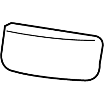 68009995AA Mopar Mirror Replacement Glass Illustration 1 of 1