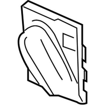 68009996AA Mopar Mirror Illustration 1 of 1