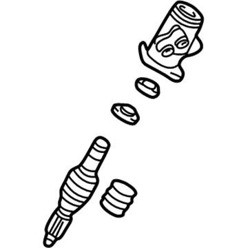 2001 Dodge Stratus Power Steering Control Valve - MR554907