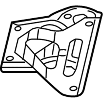 55366041AA Mopar Transmission Mount Bracket Illustration 1 of 1