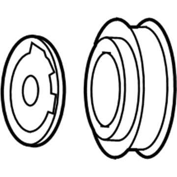 68032120AA Mopar Air Conditioning Compressor Pulley Kit Illustration 1 of 1