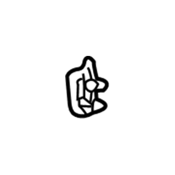 55276735AB Mopar Hook-Cargo Illustration 1 of 1