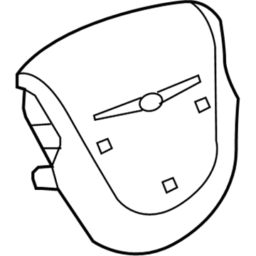 1GE45XDHAB Mopar Air Bag Module Cover Illustration 1 of 1