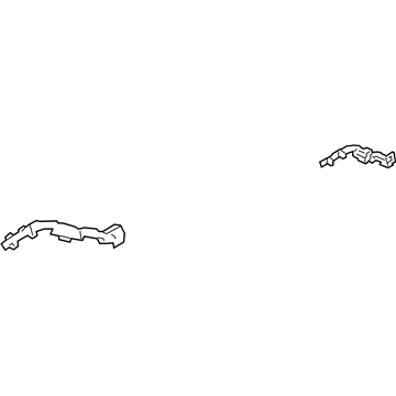 55079112AD Mopar Rear Bumper Bracket Illustration 1 of 1