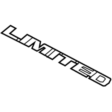 68165751AA Mopar NAMPLATE Illustration 1 of 1