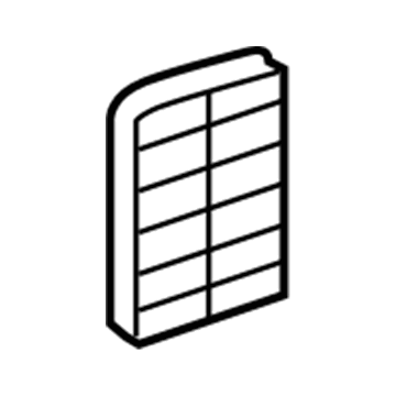 68260545AA Mopar Quarter Panel Exhauster Illustration 1 of 1