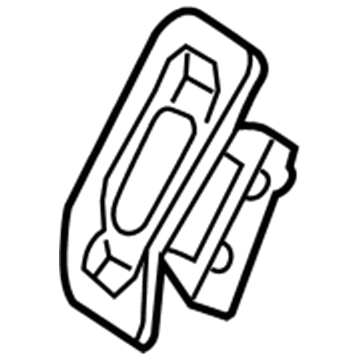 68025194AB Mopar Fuel Fill Door Fuel Illustration 1 of 1