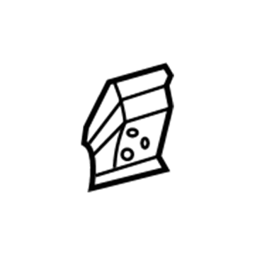 Mopar 4860582AB REINFMNT-Jacking 4860582AB Mopar REINFMNT-Jacking Illustration 1 of 1