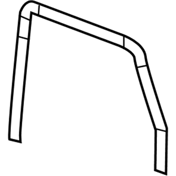 55395921AD Mopar Channel-Glass Run Channel Upper Illustration 1 of 1