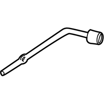 MR244375 Mopar Wheel Lug Nut Wrench Illustration 1 of 1