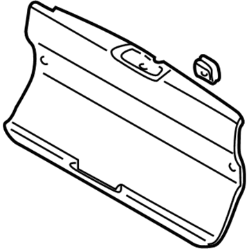 MR621735 Mopar Panel-Rear End Trim Illustration 1 of 1