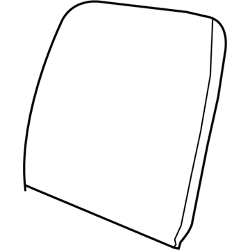 1BJ651J3AA Mopar Front Seat Seat Back Illustration 1 of 1