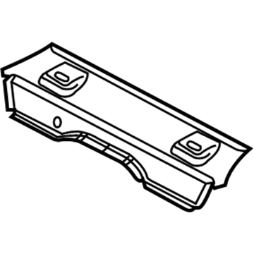 68078167AA Mopar CROSMEMBE-Rear Seat Illustration 1 of 1