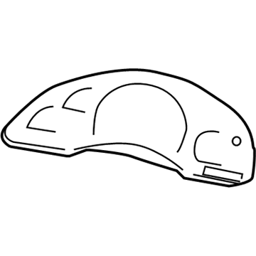 Chrysler Pacifica Instrument Cluster - 4685848AD