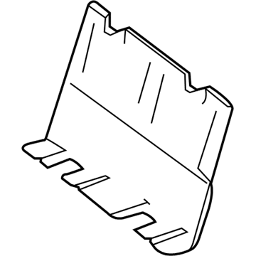 68011001AA Mopar Shield-Seat Back Illustration 1 of 1