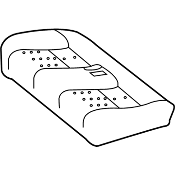 Dodge Sprinter 2500 Seat Cushion - 1HG961A6AA